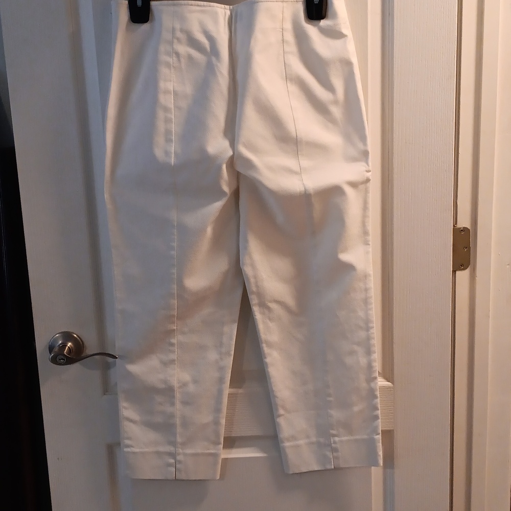 Talbots Textured White Pants - Picture 5 of 7